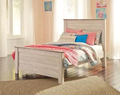 Millhaven Whitewash Full Bed