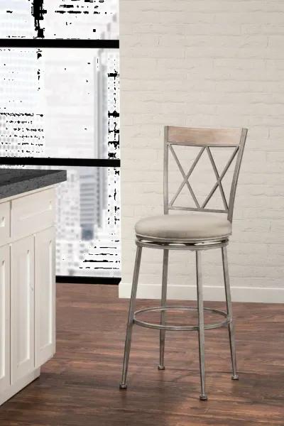 Stewart Indoor Outdoor Swivel Counter Height Stool