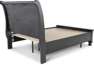 Stella Gray Queen Storage Bed