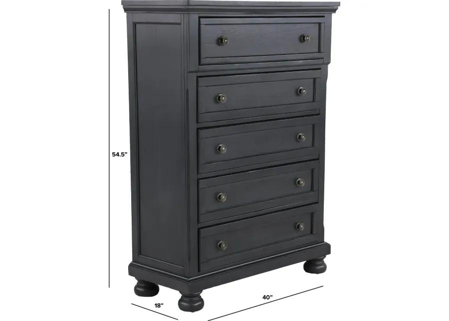 Stella Gray Chest of Drawers