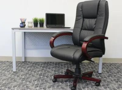 Black High-Back Executive Office Chair