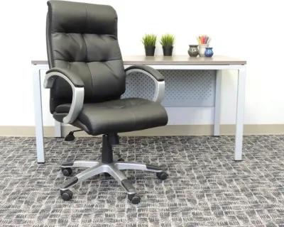 Black High-Back Executive Office Chair