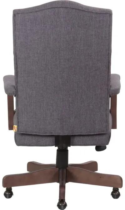 Gray High-Back Executive Swivel Chair