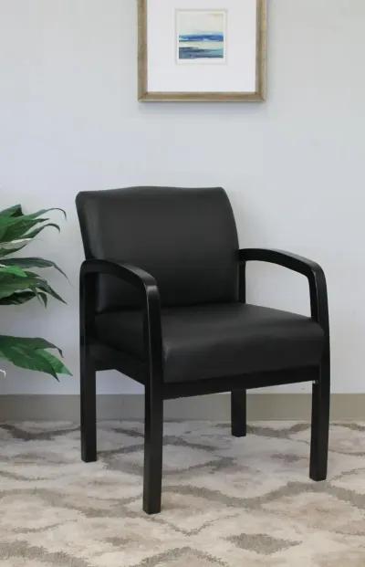 Black Office Guest Chair