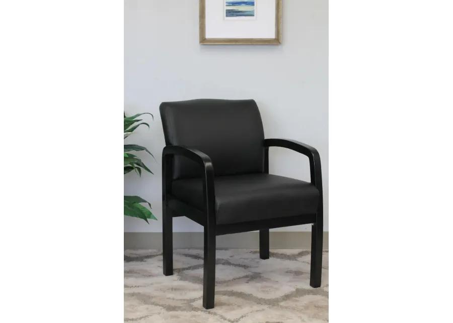 Black Office Guest Chair