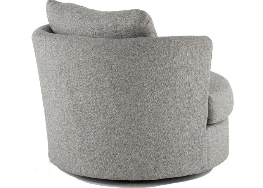 Emerson Slate Gray Swivel Chair