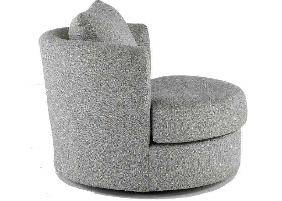 Emerson Slate Gray Swivel Chair