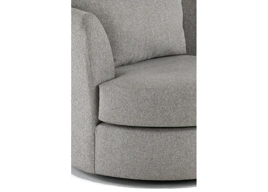 Emerson Slate Gray Swivel Chair