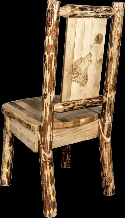 Country Wolf Dining Chair - Glacier Country