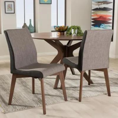 Kimberly Brown Dining Room Chairs (Set of 2)