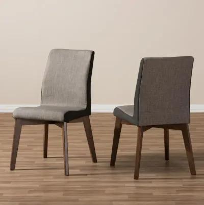 Kimberly Brown Dining Room Chairs (Set of 2)