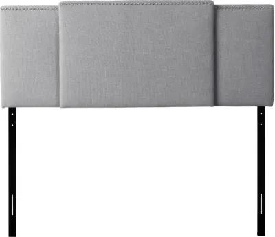 Gray Expandable Full Size, Queen, King Size Headboard