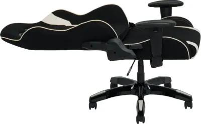 Workspace Black and White Gaming Desk Chair