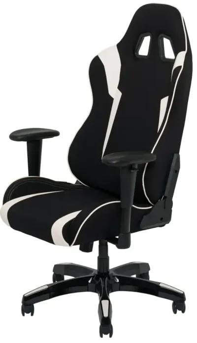 Workspace Black and White Gaming Desk Chair