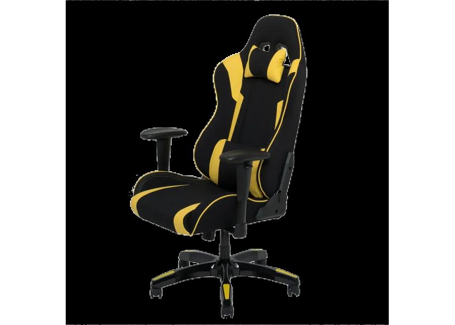 Workspace Black and Yellow Gaming Desk Chair