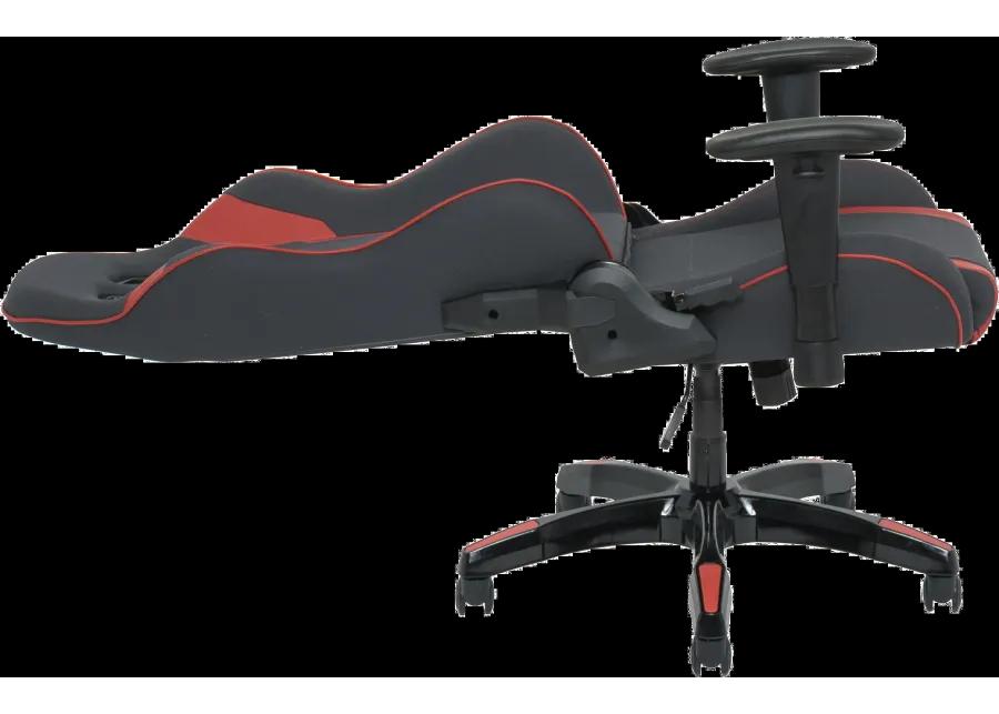 Workspace Gray and Red Gaming Desk Chair