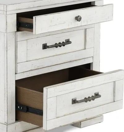 Coming Home Chalk White Nightstand