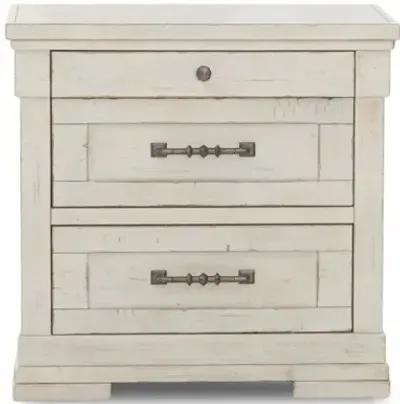 Coming Home Chalk White Nightstand