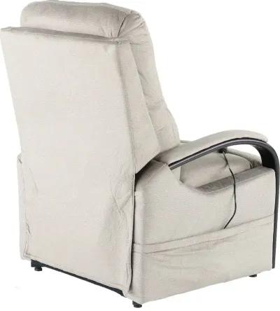 Chandler Aluminum Gray Power Reclining Lift Chair