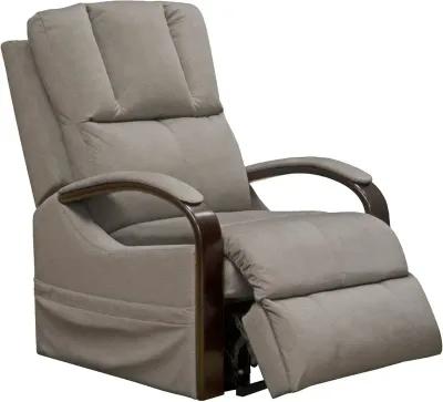 Chandler Aluminum Gray Power Reclining Lift Chair