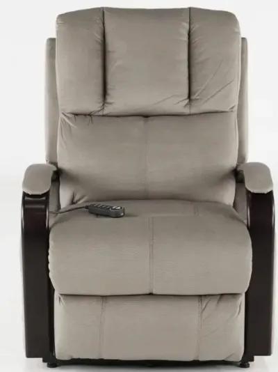 Chandler Aluminum Gray Power Reclining Lift Chair