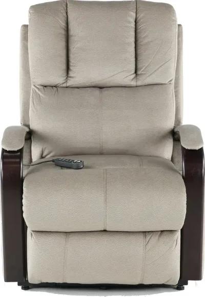 Chandler Aluminum Gray Power Reclining Lift Chair