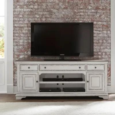 Magnolia Manor Antique White 70" TV Stand