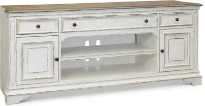 Magnolia Manor Antique White 70" TV Stand