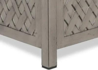 Macan Gray Metal Cast Patio Fire Pit Table