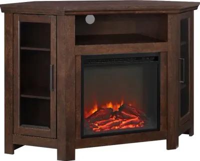 Corner 48 Inch Fireplace TV Stand - Walker Edison