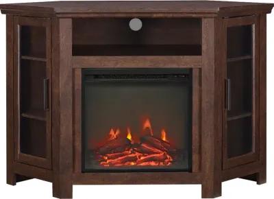 Corner 48 Inch Fireplace TV Stand - Walker Edison