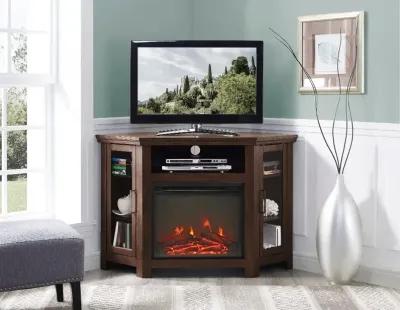 Corner 48 Inch Fireplace TV Stand - Walker Edison