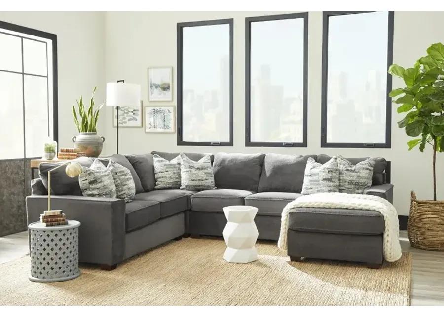 Autumn Gray 4 Piece Sectional