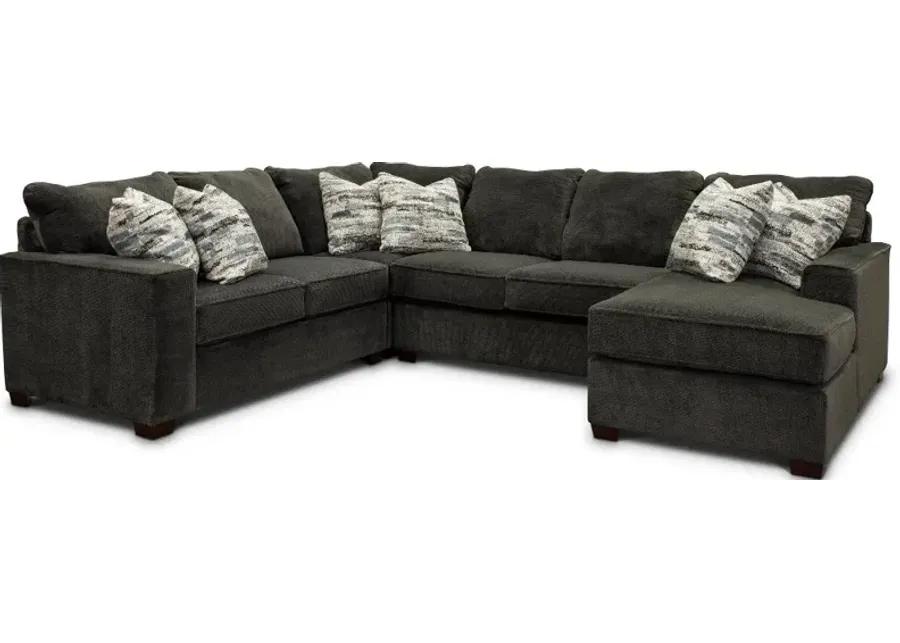 Autumn Gray 4 Piece Sectional