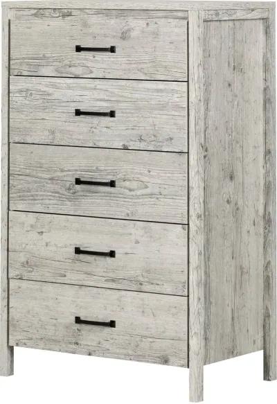 Gravity Contemporary Rustic Seaside Pine Chest of Drawers - South...