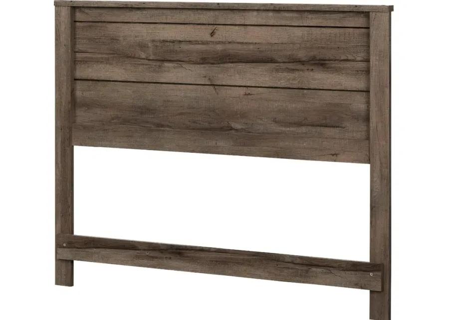 Modern Fall Oak Brown Full Headboard - South Shore