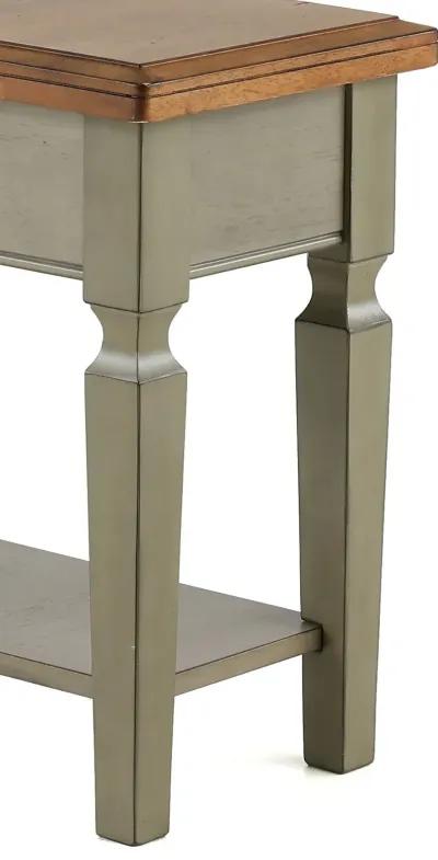 Barnwell Two Tone Side Table