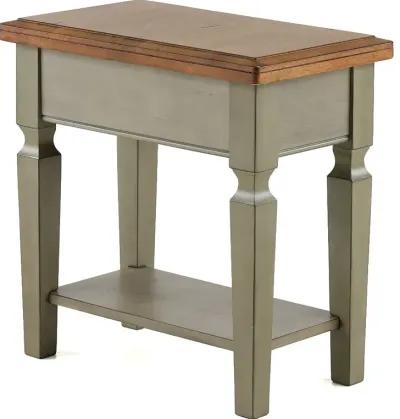 Barnwell Two Tone Side Table