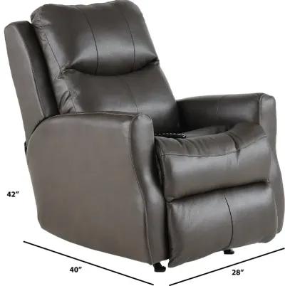 Jack Fossil SoCozi Leather-Match Rocking Power Recliner