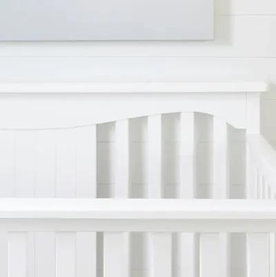 Savannah White Crib with Toddler Rail - South Shore