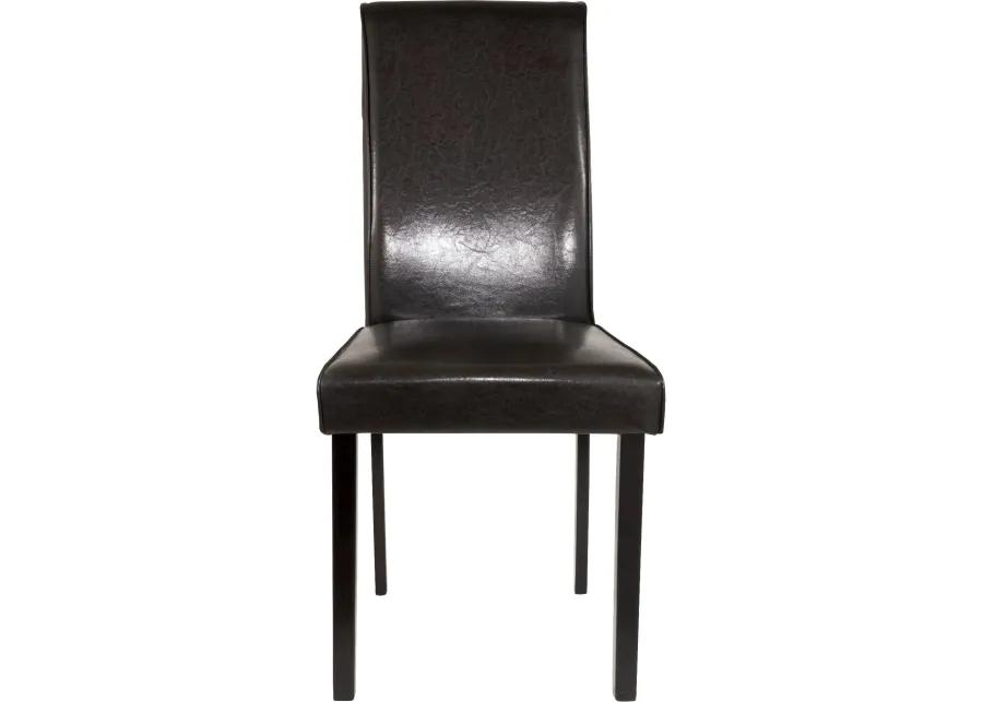 Kimonte Transitional Brown Dining Room Chair