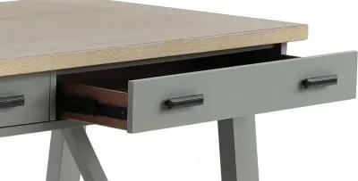 Amy Dove Gray Writing Desk