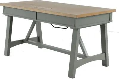 Amy Dove Gray Writing Desk