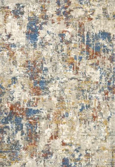 Landscape 5 x 8 Taupe Multi-Colored Area Rug