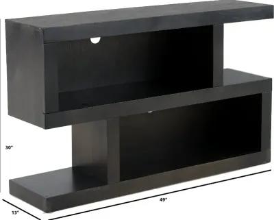 Avery Loft Ghost Black Sofa Table