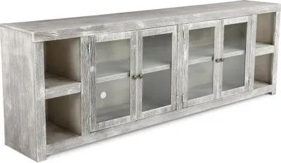 Avery Loft Limestone Gray 97" TV Stand