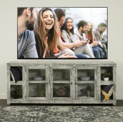 Avery Loft Limestone Gray 84" TV Stand