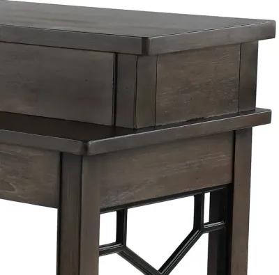 Sun Smokey Gray Sofa Table