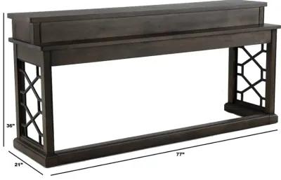 Sun Smokey Gray Sofa Table