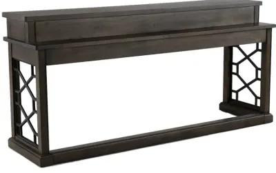 Sun Smokey Gray Sofa Table